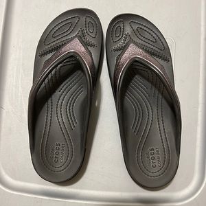 Womens size 9 wide Crocs